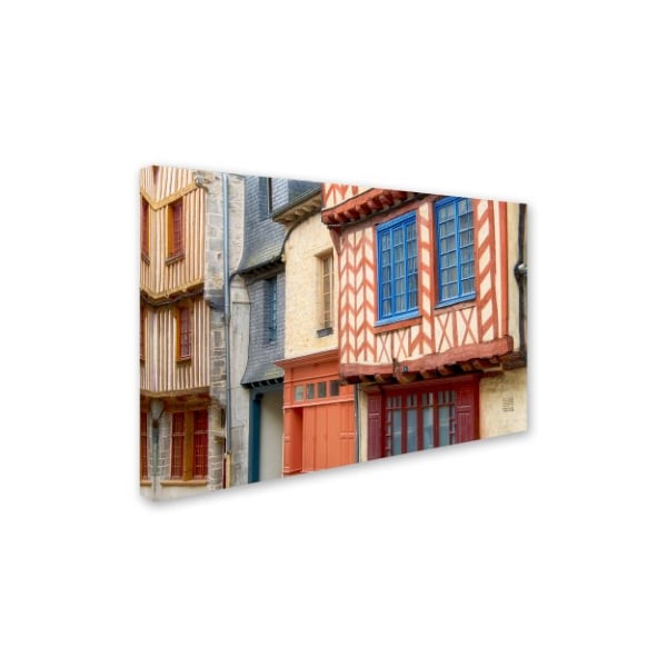 Cora Niele 'Historic Houses Of Vitre' Canvas Art,12x19